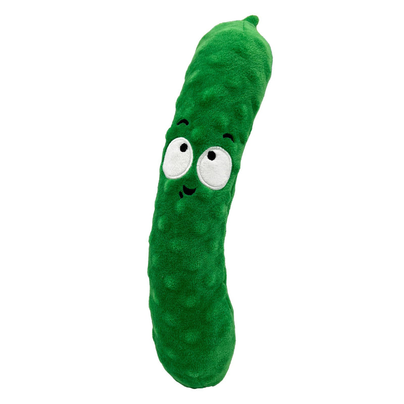 Huxley & Kent for Dogs | Dell Pickle (Small) | Funny Dog Toy | Power Plush Dog Toy with Squeaker | Dog Gift | Fun, Durable | H&K Squeaky Dog Toy Small - PawsPlanet Australia