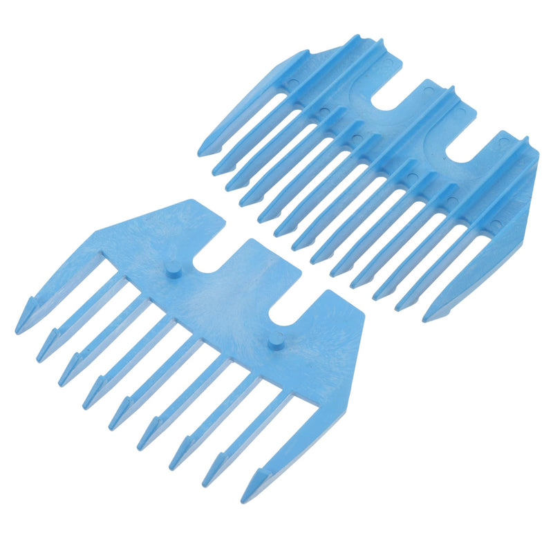 2pcs Sheep Replacement Blades Plastic Sheep Shear Blades 9 Teeth Sheep Clipper Blades for Electric Razor Goat Trimmer Attachment - PawsPlanet Australia