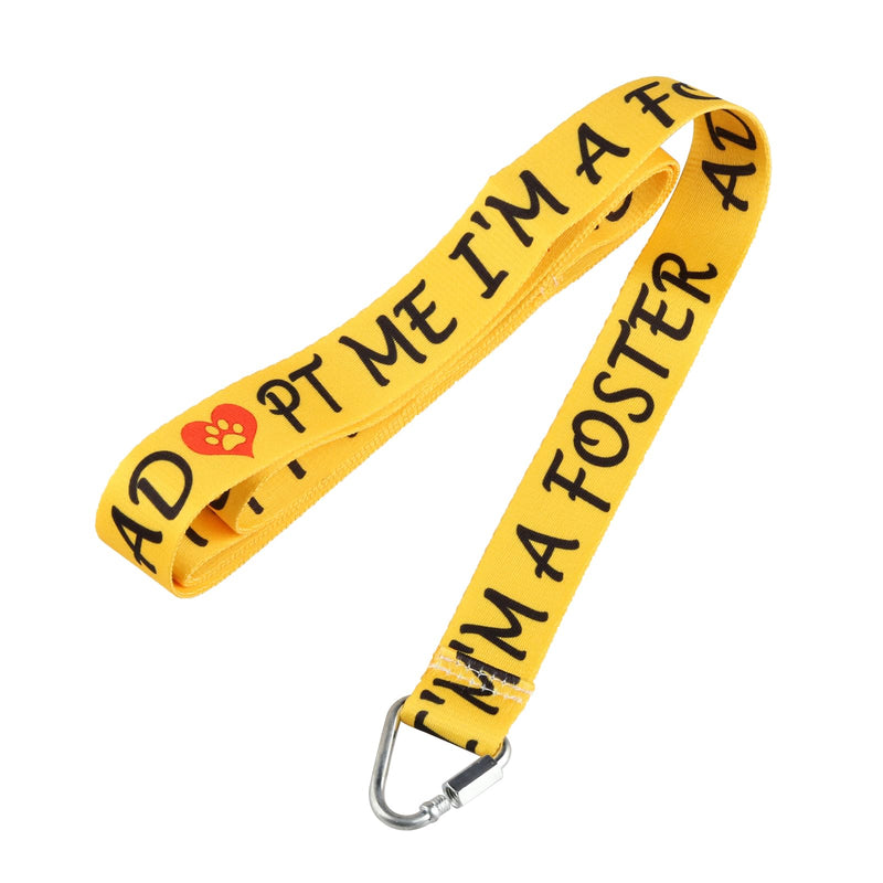 JXGZSO Adopt Me I’m A Foster/Adopt Don’t Shop Dog Lead New Puppy Dog Leash Wrap Gift Dog Owner Gift Dog Rescue Gift (Adopt Me Im A Foster DL) Adopt Me Im A Foster DL - PawsPlanet Australia
