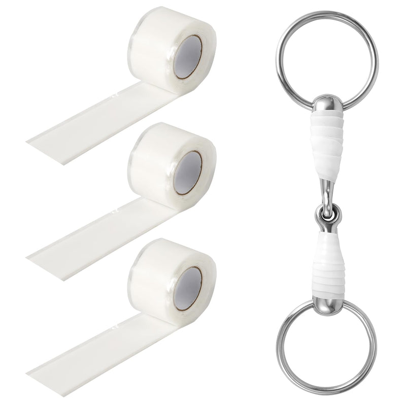 3 Rolls Horse Bit Wrap Tape, Elastic Horse Bit Guards Protector for Equines Equestrian, Silicone Horse Bit Accessories Protection for Horses Bit Care Supplies - PawsPlanet Australia