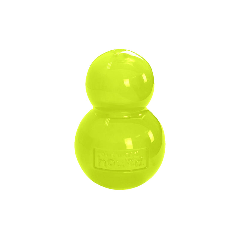 Outward Hound Double-Tuff Durable Interactive Treat Stuffer Dog Chew Toy, Durable Dog Toy, Large, Green - PawsPlanet Australia