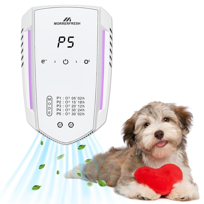 Cat Litter Deodorizer 99% Pets Poof Odor Eliminator Air Purifier Ozone Odor Removal Air Freshener for Home & Pets Litter Box Room Wardrobe Shoe Cabinet Toilet White Cat Odor Removers - PawsPlanet Australia