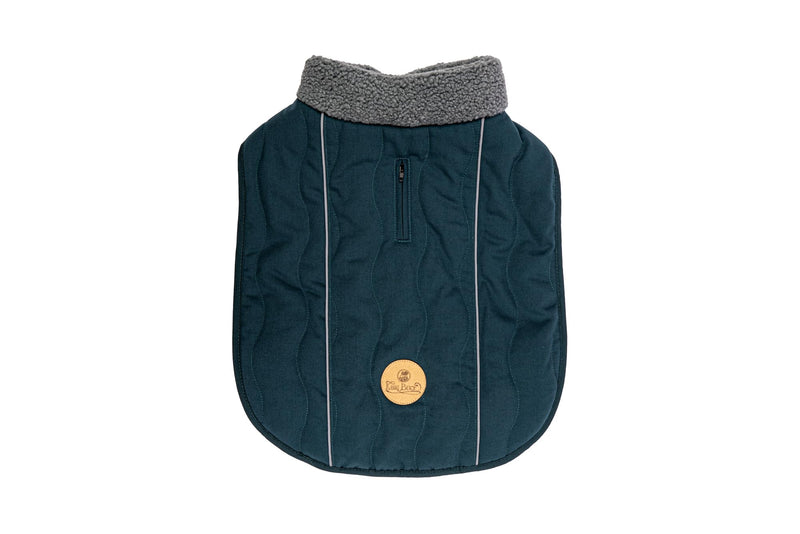 King Buck Quilted Dog Jacket, Deep Teal, M/L, KB-QJKT-DT-M/L-1 Medium