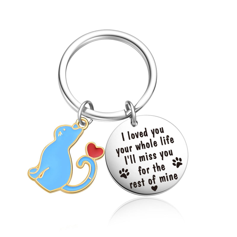 Pet Loss Sympathy Jewelry Pet Memory Keychain Pet Bereavement Jewelry Pet Loss Keychain Pet Lover Gift 1 - PawsPlanet Australia