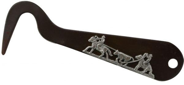 Showman Team Roping Brown Steel Hoof Pick - PawsPlanet Australia