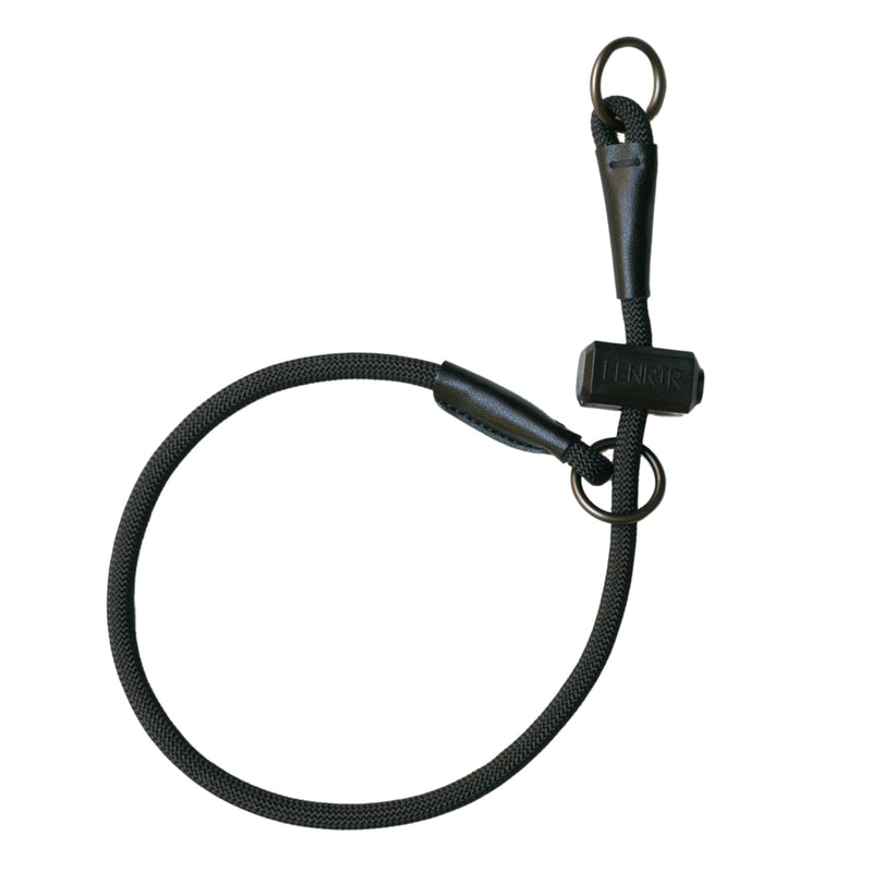 Fenrir Slip Collar with Spring Loaded Limiter Black (Small) Small - PawsPlanet Australia