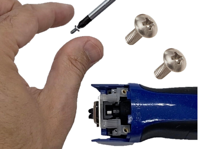 XCEL Blade Drive Screws Compatible for All Andis Models (Set of 2) - PawsPlanet Australia