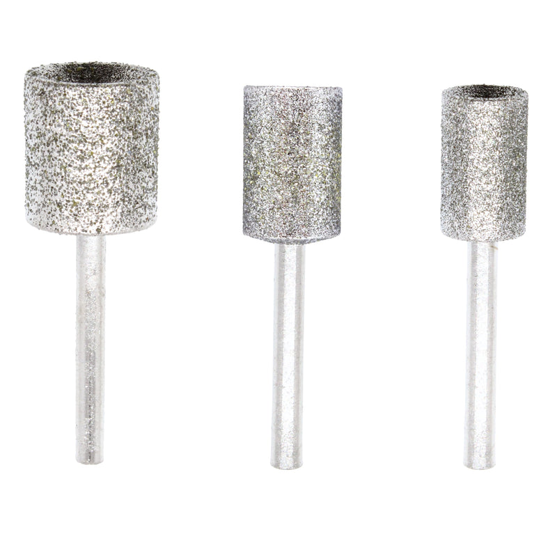 3Pcs Nail Grinder Diamond Bits for Cats and Dogs - Painless Nail Sanding Drums - Diamond Dog Nail Grinder Attachment - Faster Diamond Bit for Dog Nail Grinder - 80/120 Grit (3Pcs-Set) 3pcs 120 & 80 Grit Set(Small, Large, Jumbo) - PawsPlanet Australia