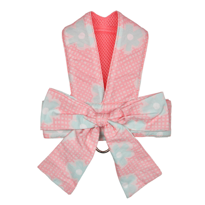 Roselin Dog Harness Fashionable Cute Spring Summer Harness for Small Dogs, Pink, Large PINK_ROSELIN - PawsPlanet Australia