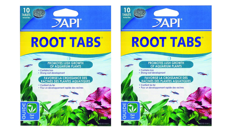 API Root TABS Freshwater Aquarium Plant Fertilizer 0.4-Ounce 10-Count Box (Pack of 2) 10 Ct (Pack of 2) - PawsPlanet Australia