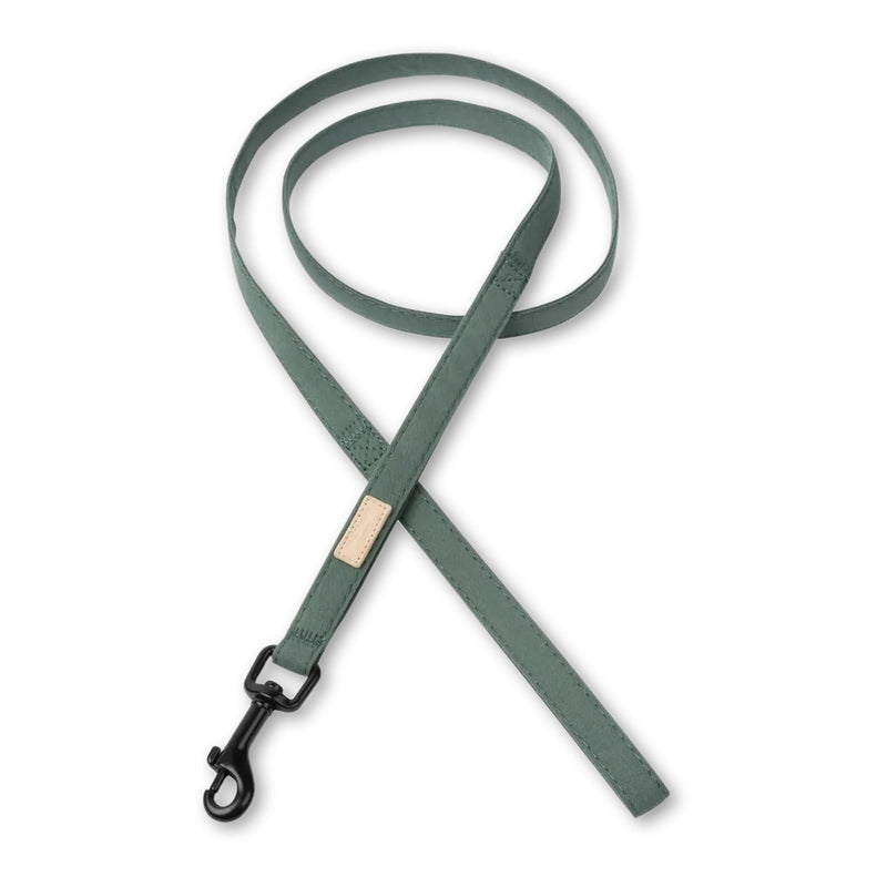 FuzzYard Life Dog Lead | Size L | Stylish Premium Cotton Design in Myrtle Green Perfect for Everyday Walking and Training Large - PawsPlanet Australia