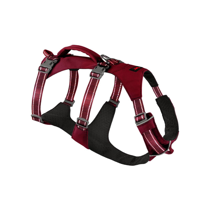 Tuff Pupper Escape Proof Dog Harness for Extra Small Dogs | No Pull Lightweight Adjustable Harness | No Escape Multifunctional Outdoor Pet Gear | Strong Durable Breathable | Secure Comfortable Fit XX-Small Crimson Red - PawsPlanet Australia
