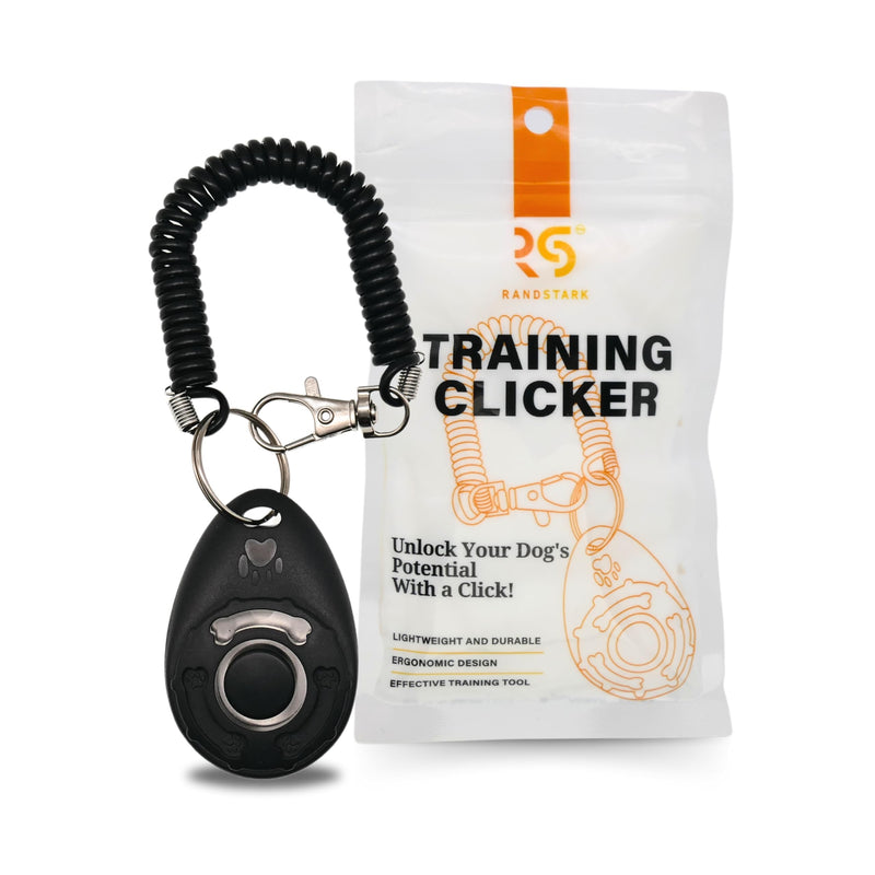 Dog Training Clicker with Wrist Strap Durable and Lightweight Behavioral Training Tool Pet Training Clicker for Dogs Cats Puppies - PawsPlanet Australia