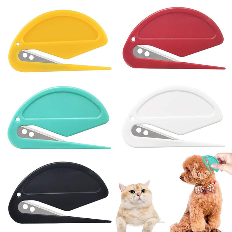 5Pcs Knotting Comb for Cats, Pet Knotting Comb De Knotting Comb for Dog Pet Hair Removal Tool Cat Dog Grooming Comb Knot Remover Cat Knotting Comb - PawsPlanet Australia