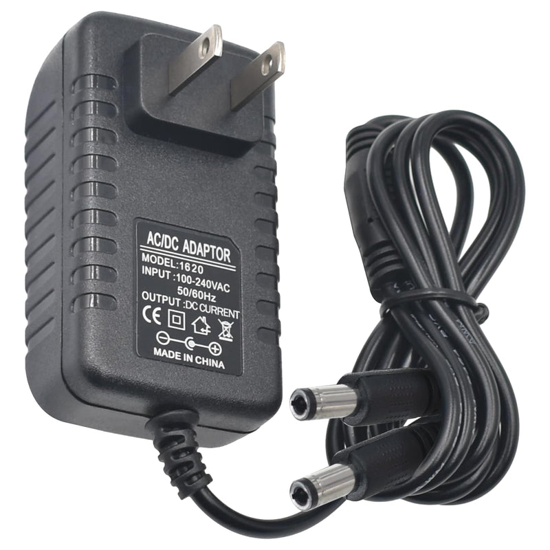 Replacement for Mini Educator E Collar Charger, Dual Lead Charger Compatible with Educator 300, 400 Series, RX, FOB and BP-504 Dog Training Collar Power Adapter Supply Cord - PawsPlanet Australia