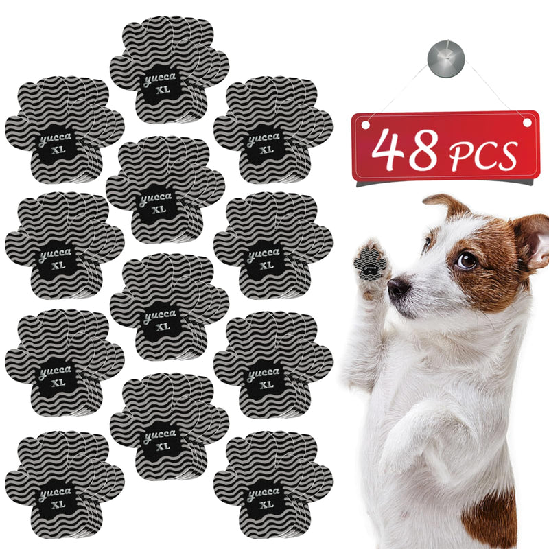 Dog Anti Slip Paw Grips Traction Pads, Dog Paw Protector with Stronger Adhesive, Toe Grips for Dogs from Slipping on Hardwood Floors, Dog Shoes Booties Socks Replacement for Older Dogs XL(41-60lbs)-12*4 Pcs - PawsPlanet Australia