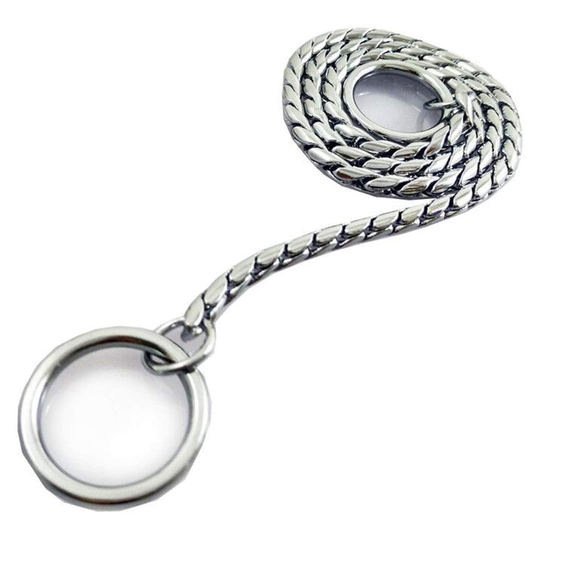 Dog P Snake Chain Chrome Plated Metal Dog Training Choke/Collar-Fully Guaranteed Against Rust Tarnish or Breakage-Recommended for Professional Training (Sliver, 5mm*75cm(30")) 5mm*75cm(30") Sliver - PawsPlanet Australia