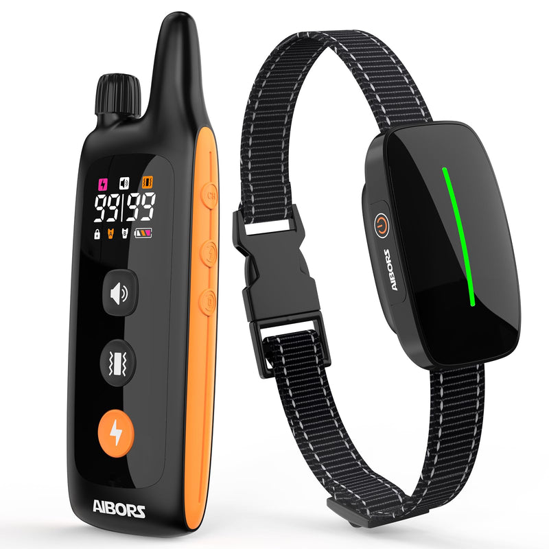 Dog Shock Collar - 4000FT Dog Training Collar with Remote IPX7 Innovative Waterproof Collar for 10-120lbs Dog Rechargeable e Collar with 4 Training Modes for Small Medium Large All Breeds Dogs - PawsPlanet Australia
