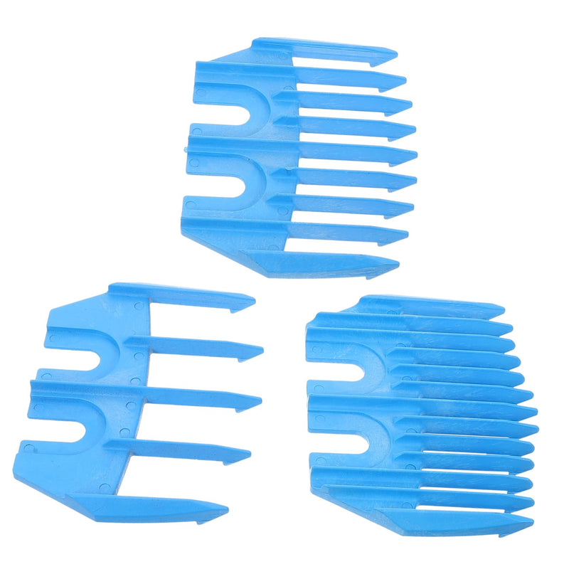 MERRYHAPY 3 Pcs Heavy Duty Sheep Trimmer Guide Attachment Plastic Clipper Guide for Electric Shears Compatible with Sheep and Goat Shearing Shear Guide for Grooming and Trimming - PawsPlanet Australia