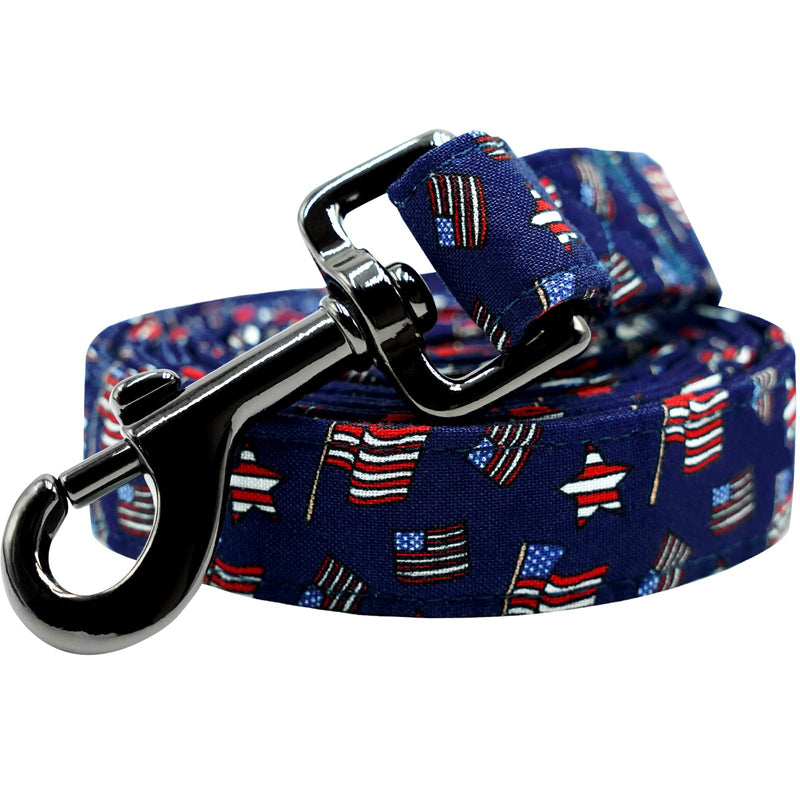 Lionheart glory Patriotic Dog Leash American Flag Durable Dog Leashes with Comfortable Soft Handle for Small Medium and Large 4 of July Dog Leash Girl or Boy Dogs Medium (Pack of 1） 4th of July Flag - PawsPlanet Australia