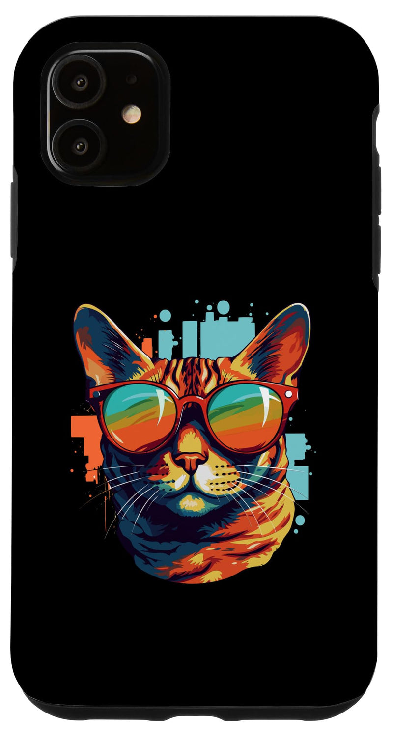 iPhone 11 Bengal Cat Lover Kitten Breed Pet - with Sunglasses Graphic Case iPhone 11