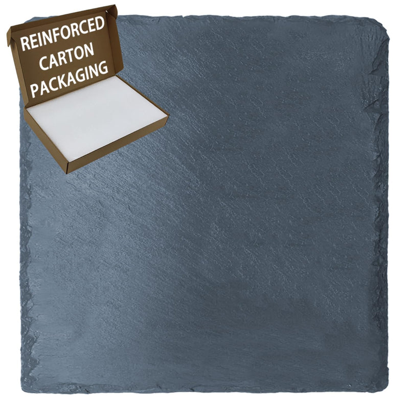 Reptile Basking Platform 6×6 Inch,Slate for Tortoise,Turtle Feeding Slate,Habitat Decor Accessories Basking Rocks for Bearded Dragons Chameleon Snake Frog Lizard Gecko 6 × 6 IN - PawsPlanet Australia