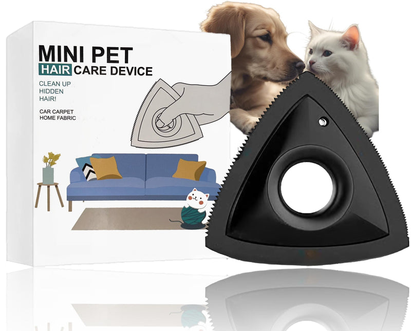 Pet Hair Cleaner for Furniture, Auto Detailing, Car Interior Dog Hair Remover, Cat Hair Remover for Couch, Dog Hair Remover, Fur, Lint, Hair Carpet and Auto Detailing Brush Cleaning Supplies, Black - PawsPlanet Australia