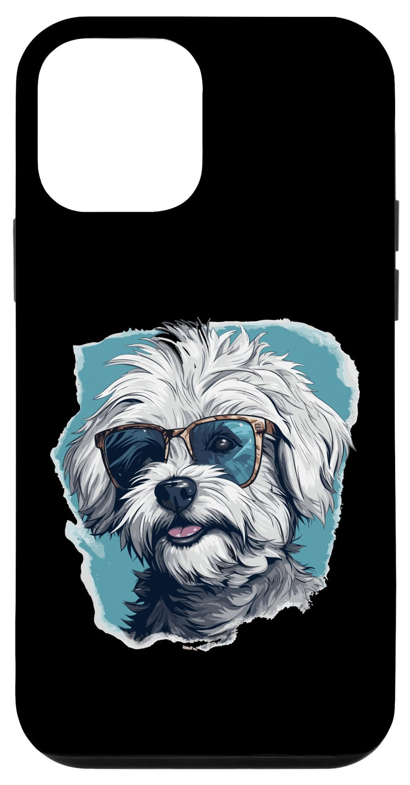 iPhone 12 mini Maltipoo Dog Breed Pet with Sunglasses Case iPhone 12 mini - PawsPlanet Australia