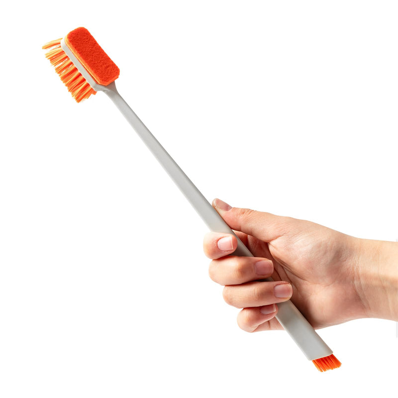 1pcs Small Aquarium Cleaning Tool, Algae Scraper for Fish Tank, Aquarium Brush, Fish Tank Cleaner Adapted for Glass and Acrylic Aquariums Orange - PawsPlanet Australia