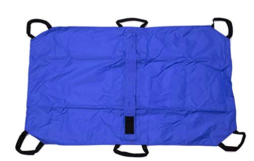 Transport Stretcher for Dogs | Emergency Animal Carrier with Safety Strap | 250 Pound Weight Limit | Pet Stretcher Size: 47 L X 29 W inches Pet Carrier (Blue) - PawsPlanet Australia