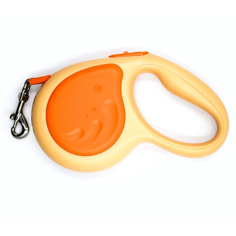 Retractable Dog Leash, Automatic Extendable 10ft/16ft Pet Leash Small, Medium and Large Dog Walking Leash (Orange, 16ft) Orange - PawsPlanet Australia