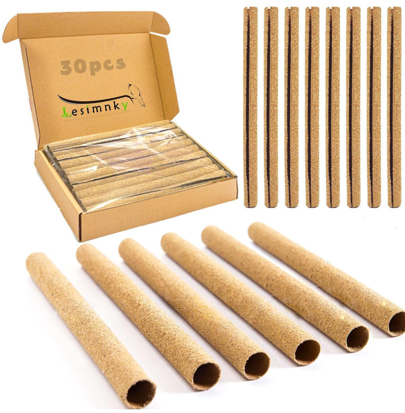 30PCS Birds Perch Covers, Sand Perch for Bird Cage Platform Accessories Bird Perch Covers Sandpaper Sand Perch Covers for Parakeets Canaries Finches & Small Birds - PawsPlanet Australia