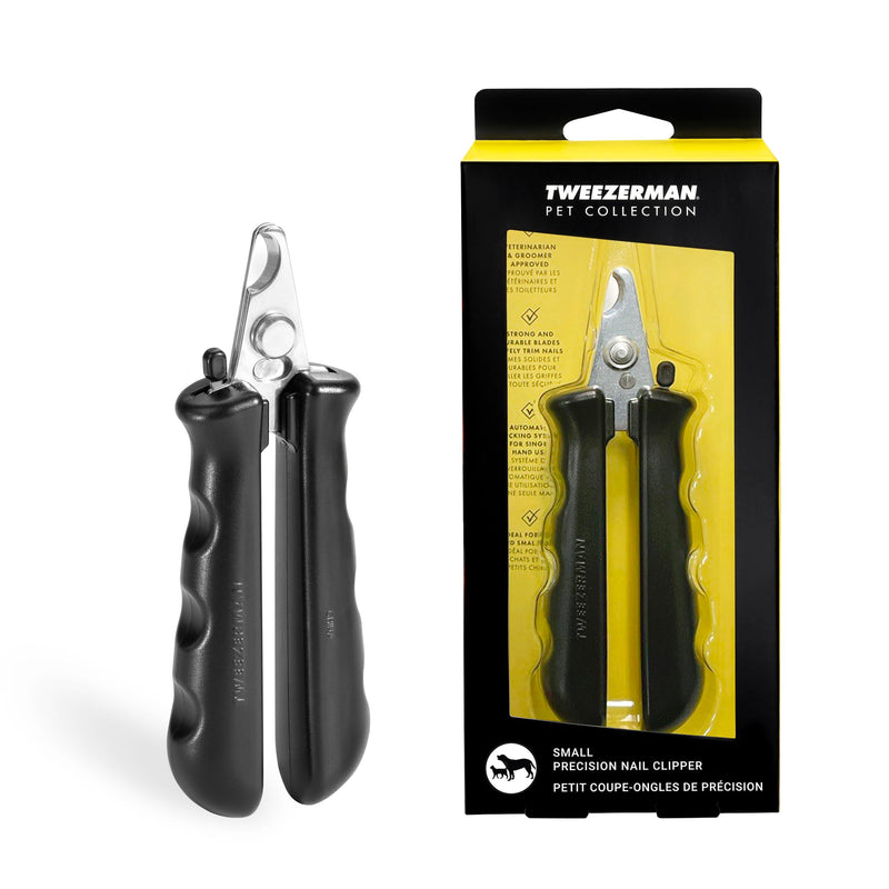Tweezerman Small Nail Clippers for Dogs & Cats, Manual Professional Dog & Cat Nail Trimmer with Ergonomic Handle - PawsPlanet Australia