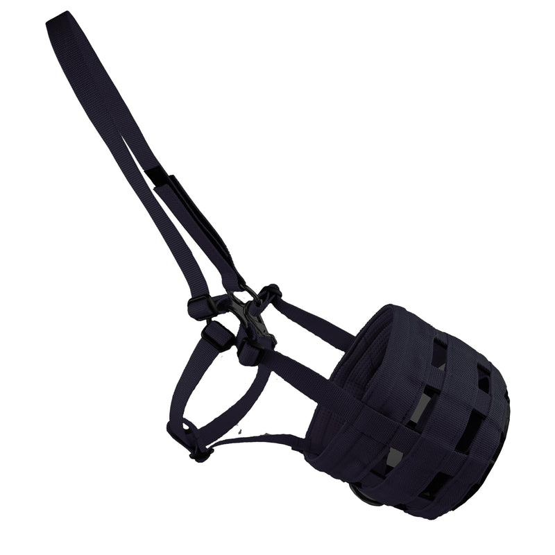 Horse Grazing Muzzle, Comfort Wear Grazing Muzzle for Horses Small BLACK - PawsPlanet Australia