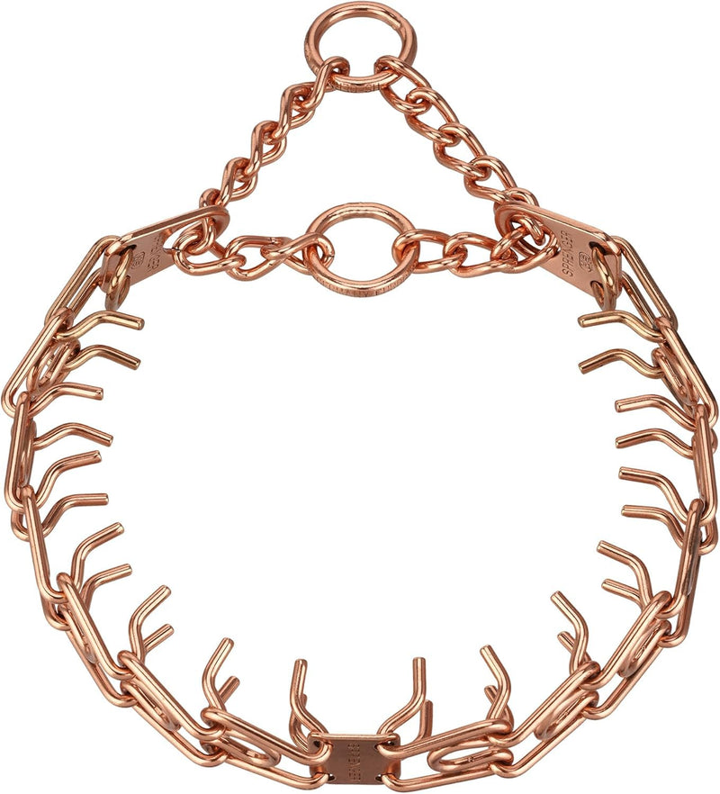 Herm. Sprenger Ultra-Plus Prong Dog Training Collar, Anti Pull Training Pinch Collar, CUROGAN (3.0 mm x 17" Neck Size; 20" Chain Length) - O-Ring Version - PawsPlanet Australia
