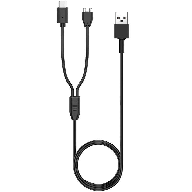 Charger Replacement for Delupet/Yawpet/Jugbow Dog Training Collar and Remote, 2-in-1 Magnetic Charging Cable Cord, 1 Pack - PawsPlanet Australia