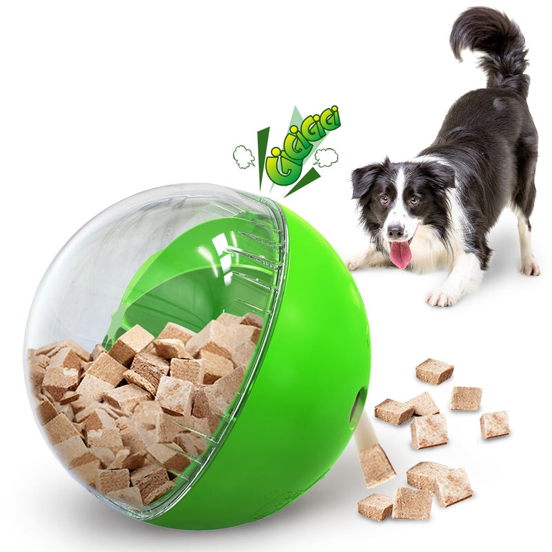 Dog Treat Toy - Interactive Dog Toys for Boredom Busy, Enrichment Toys for Dogs Mental Stimulation & Mentally Stimulating （Green） - PawsPlanet Australia