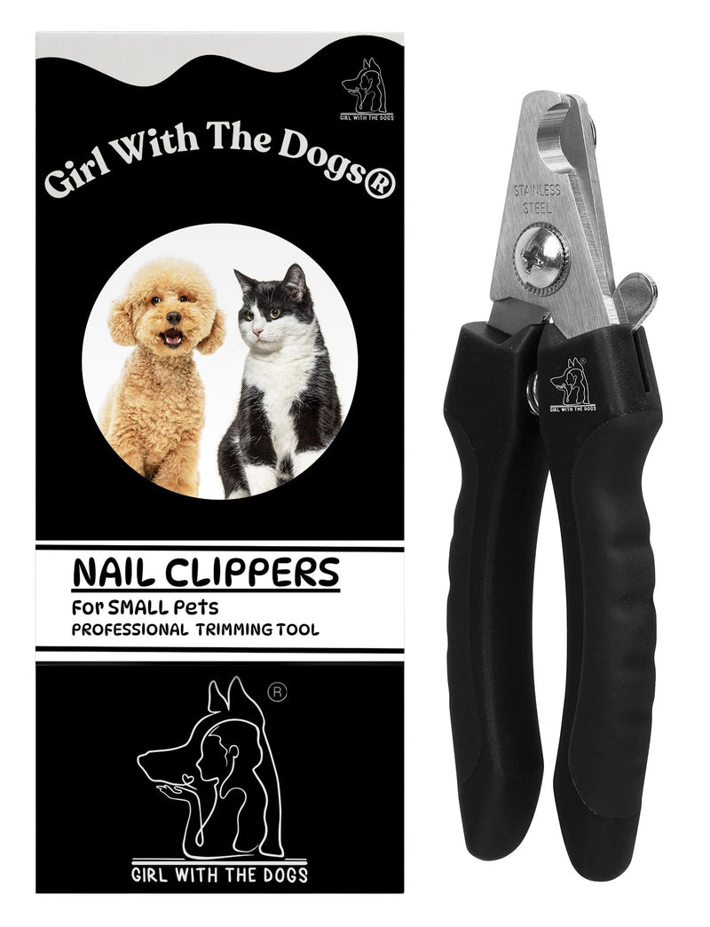 Pet Nail Clippers by Girl With The Dogs, Nail Clippers for Grooming and Claw Care for Cats/Dogs (Small) Small - PawsPlanet Australia