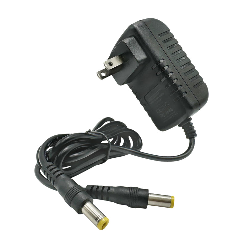 Replacement Cord for Mini Educator E Collar Charger, Dual Lead Charger Compatible with Educator 300, 400 Series, RX, FOB and BP-504 Dog Training Collar Power Supply Adapter Cord - PawsPlanet Australia