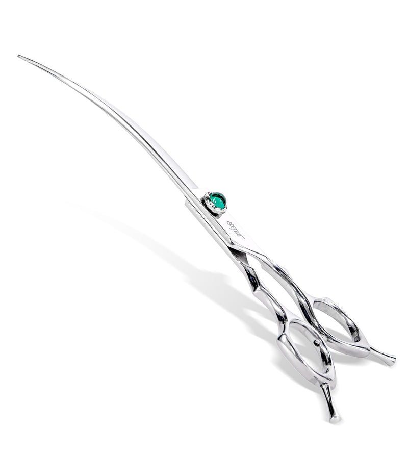 Dog Grooming Curved Scissors 7 inch Professional Pet Shears Made Of Japanese Advanced Stainless Steel Professional Grooming Scissors for Dogs Cats and Other Pets - PawsPlanet Australia