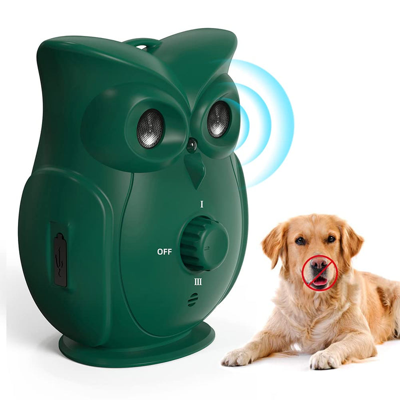 Anti Barking Devices, Auto Dog Barking Control Device with 3 Adjustable Level, Rechargeable Waterproof Sonic Barking Deterrents, Stop Dog Barking Box Neighbors Dog Silencer for Outdoor & Indoor Use - PawsPlanet Australia
