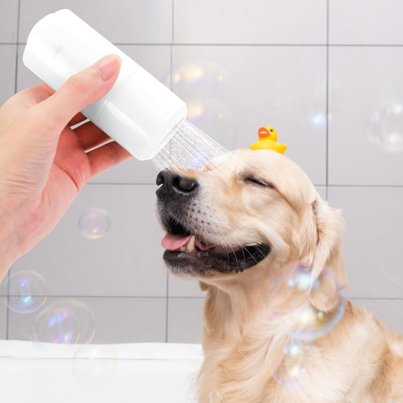 Beyoung Automatic Foaming Soap Shower Spray For Dog Cat Pet, Portable Pet Bath Necessities Scrubber Accessories Washing Station Supplies - PawsPlanet Australia