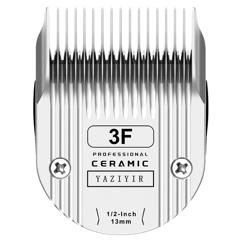 3F Dog Grooming Detachable Ceramic Blade,Compatible with WAHL 5 in 1 Blade for Wahl Arco, Bravura, Chromado, Creativa, Figura, and Motion Clippers. Cut Length 1/2-Inch 13mm 3F - PawsPlanet Australia