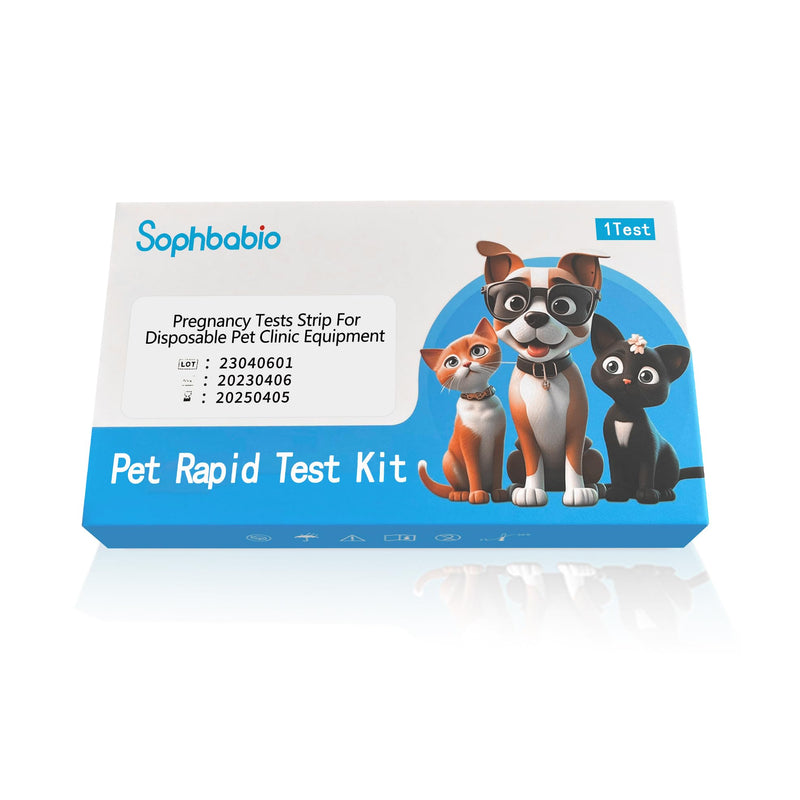 Dog Pregnancy Test Kit - Fast and Accurate Detection, Disposable Pet Clinic Equipment，easily determine if pregnant - PawsPlanet Australia
