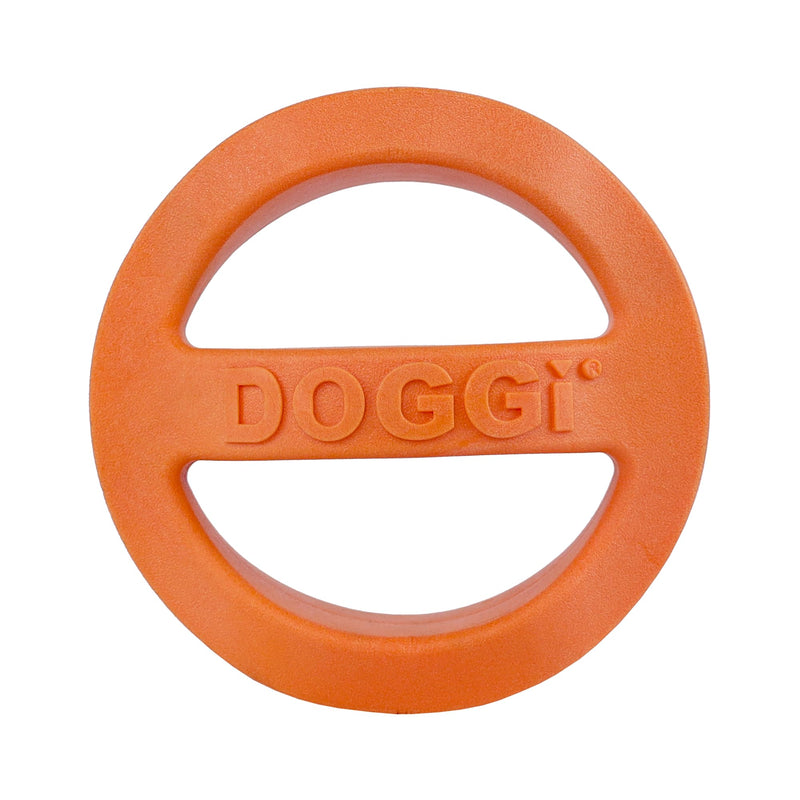 Van Ness Pets Doggi Catch and Carry Flying Disc Floating Dog Toy, Large, Orange - PawsPlanet Australia