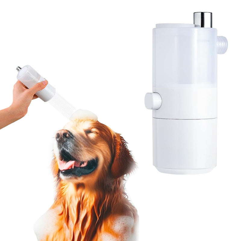 Dog Washing Hose Attachment,Pup Dog Jet Wash,Soap Dispenser and Garden Sprayer Nozzle,Dog Bath Attachment Pet Pup Dog Washer Hose Attachment,Watering Plants, Showering Pet Outdoor - PawsPlanet Australia