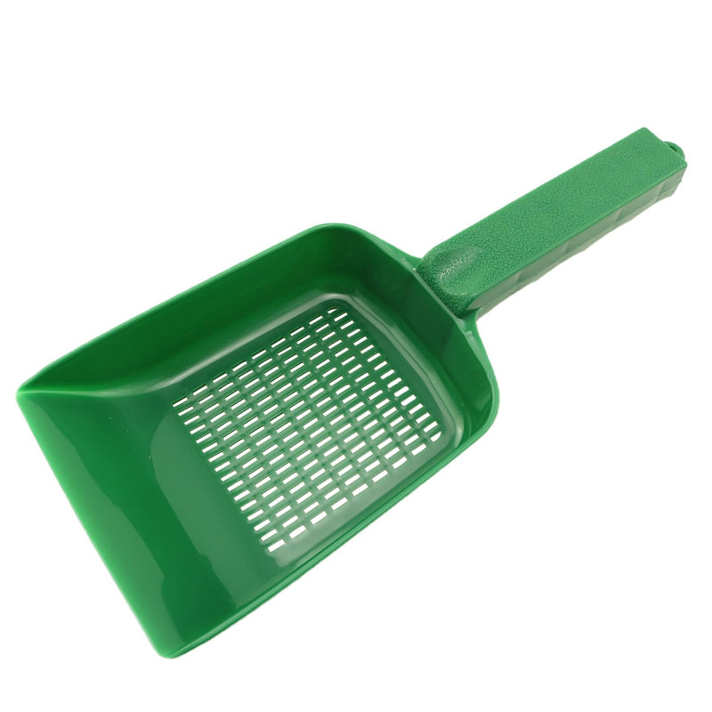 Aquarium Fish Tank Garden Sand Cleaning Shovel Green 5.11x4.33inch Lizard Feces Scoop Sand Filter Used for Home Gardens Fish Tanks and Swimming Pools - PawsPlanet Australia