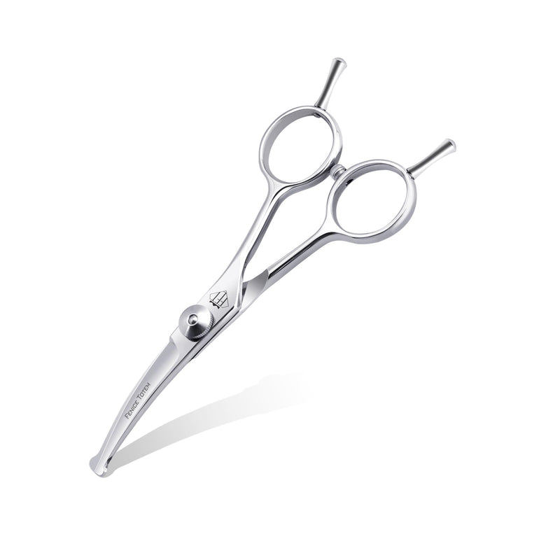 Dog Grooming Scissors: 4.75" Pet Curved Shears Made Of Advanced Stainless Steel Alloy for Trimming Dogs Cats and Other Pets Face and Paws 4.75" - PawsPlanet Australia