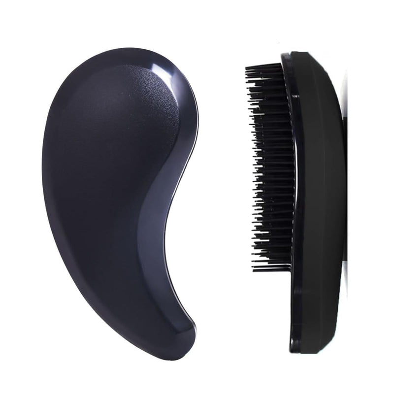 Small Dog Brush- Grooming Tool for Teddy, Yorkies, Maltese, Shih Tzu, Chihuahua - Puppy Hair Brush (Black) Black - PawsPlanet Australia