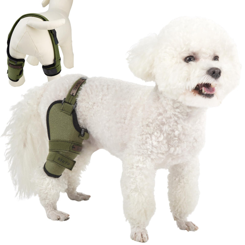 Dog Knee Brace for Male/Female Dogs - Neoprene Support Dog Leg Braces for Back Leg with Adjustable Straps and Belt - Torn ACL Hind Leg, Ligament Injury, Joint Pain and Stability (Medium, Left) Medium - PawsPlanet Australia